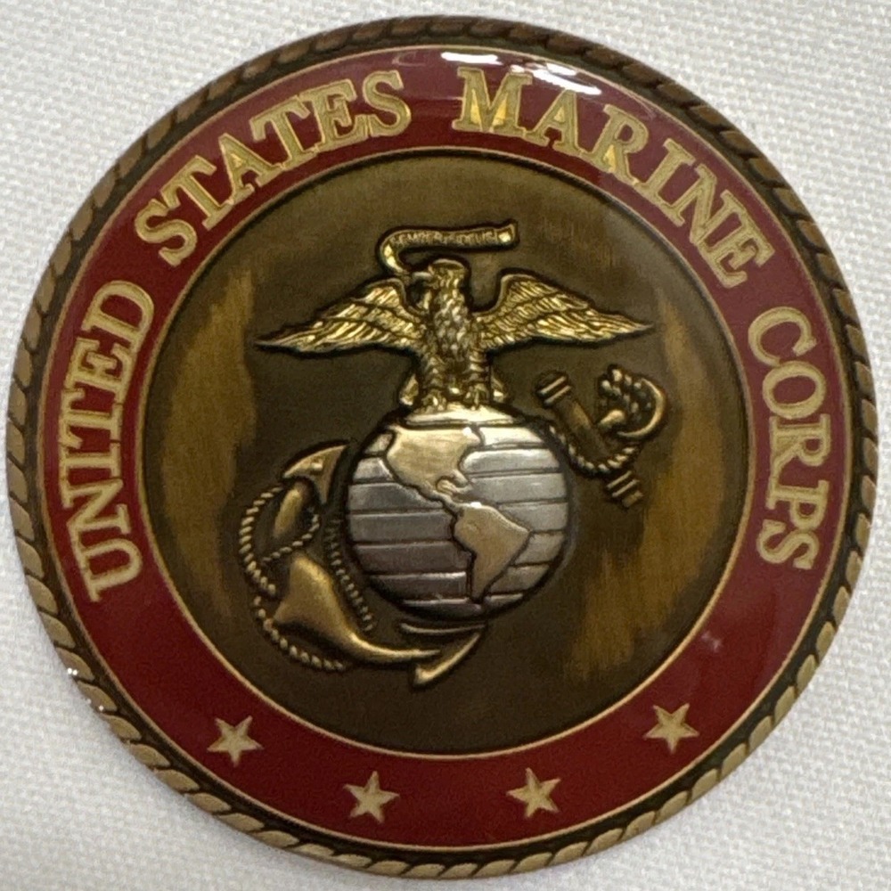 USMC CMC 34th Commandant Gen James T Conway Challenge‎ Coin 2" Marine Corps EGA